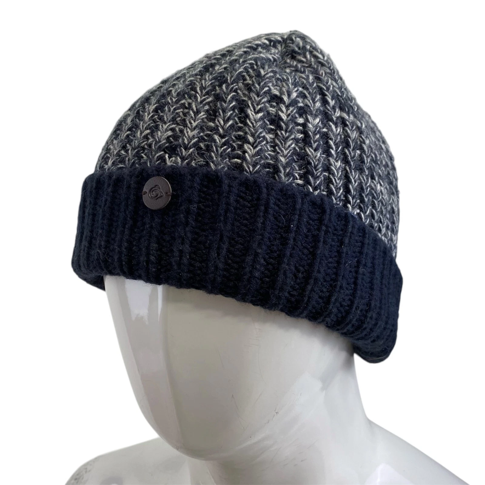 CRAG HOPPERS Blue Knitted Beanie Hat Men Fleece Lined Bobble Woollen One Size
Opens in a new window