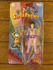 NEW McFarlane 6    DC Super Friends Wonder Twins JAYNA & GLEEK Platinum Chase MOSC