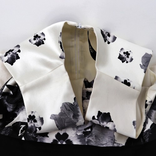 Prabal Gurung Size 4 Silk Floral Dress - Picture 9 of 13