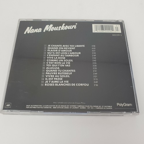 NANA MOSKOURI Master Serie CD PolyGram - Picture 2 of 6