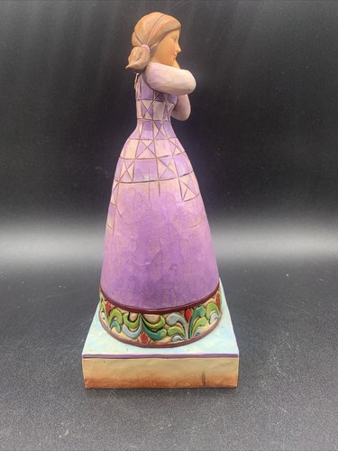 Figura de niña Jim Shore retirada 2006 Heartwood Creek "Te aprecio" - Imagen 4 de 7