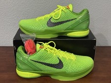 Size 18 - Nike Zoom Kobe 6 Protro Low Grinch for sale online | eBay