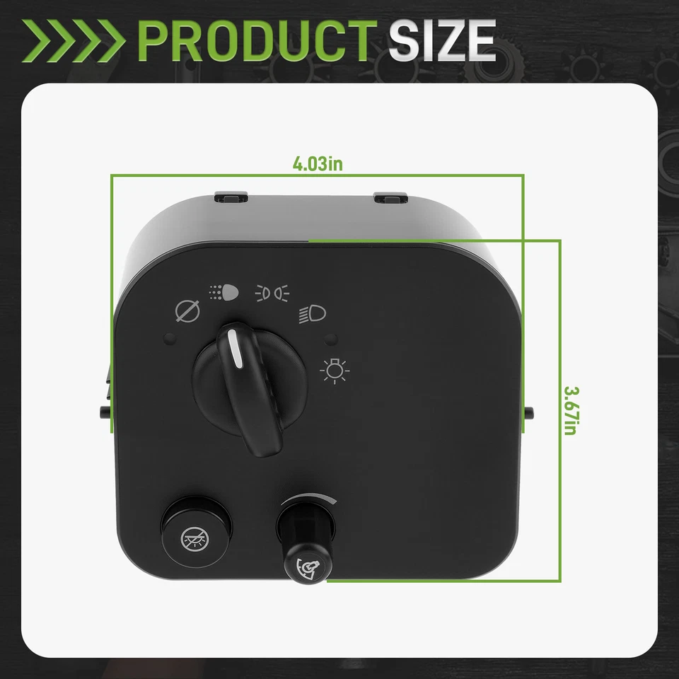 Interruptor de faros para Chevy Trailblazer Express 1500 GMC Savana 1500 2500 3500 Foto 3 de 4