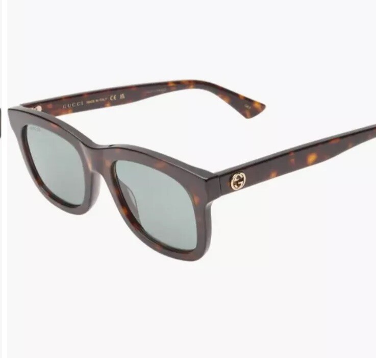 Gucci GG00325S Sunglasses Square Women Tortoise | eBay