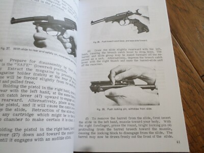 Manuale Riproduzione Pistola Tedesca P38 Walther, Seconda Guerra Mondiale, Collezionismo