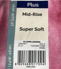 Terra & Sky Plus Size Soft  Pink Tie Dyed Capris  Leggings 3X (24W-26W) NWT — photo 7