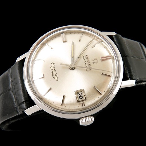 Vintage Men's Omega Seamaster Deville 24J Cal 562 Auto Wrist Watch 14910 SC-62