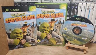 Shrek SuperSlam (Microsoft Xbox, 2005) OVP & Anleitung Komplett 