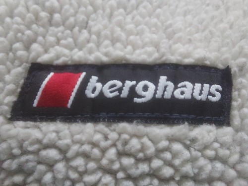 Berghaus Fleece Jacket Thick Vintage 90s Lined Beige Mens Size Medium - Picture 10 of 18