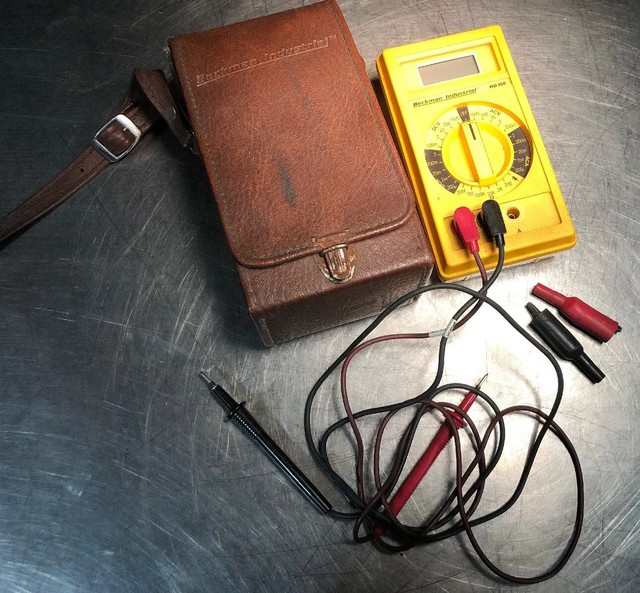 Beckman Industrial HD 100 Heavy Duty Digital Multimeter eBay
