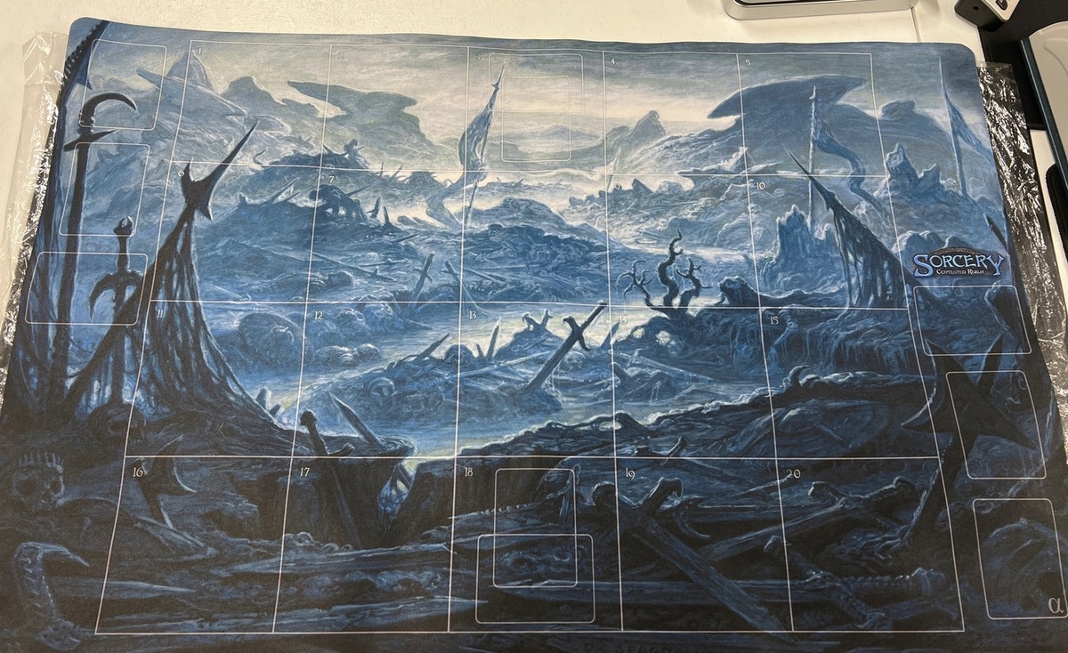 Sorcery Contested Realm Alpha Kickstarter Battlefield Playmat | eBay