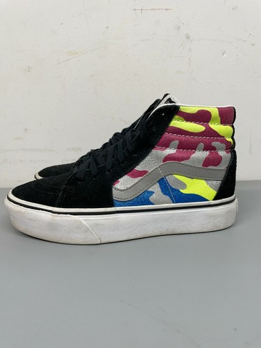 camo platform vans