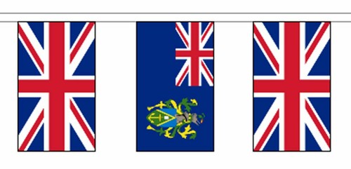 UK & Oceania Friendship Flag Bunting - 20m With 56 Flags - Various Countries - Picture 36 of 65
