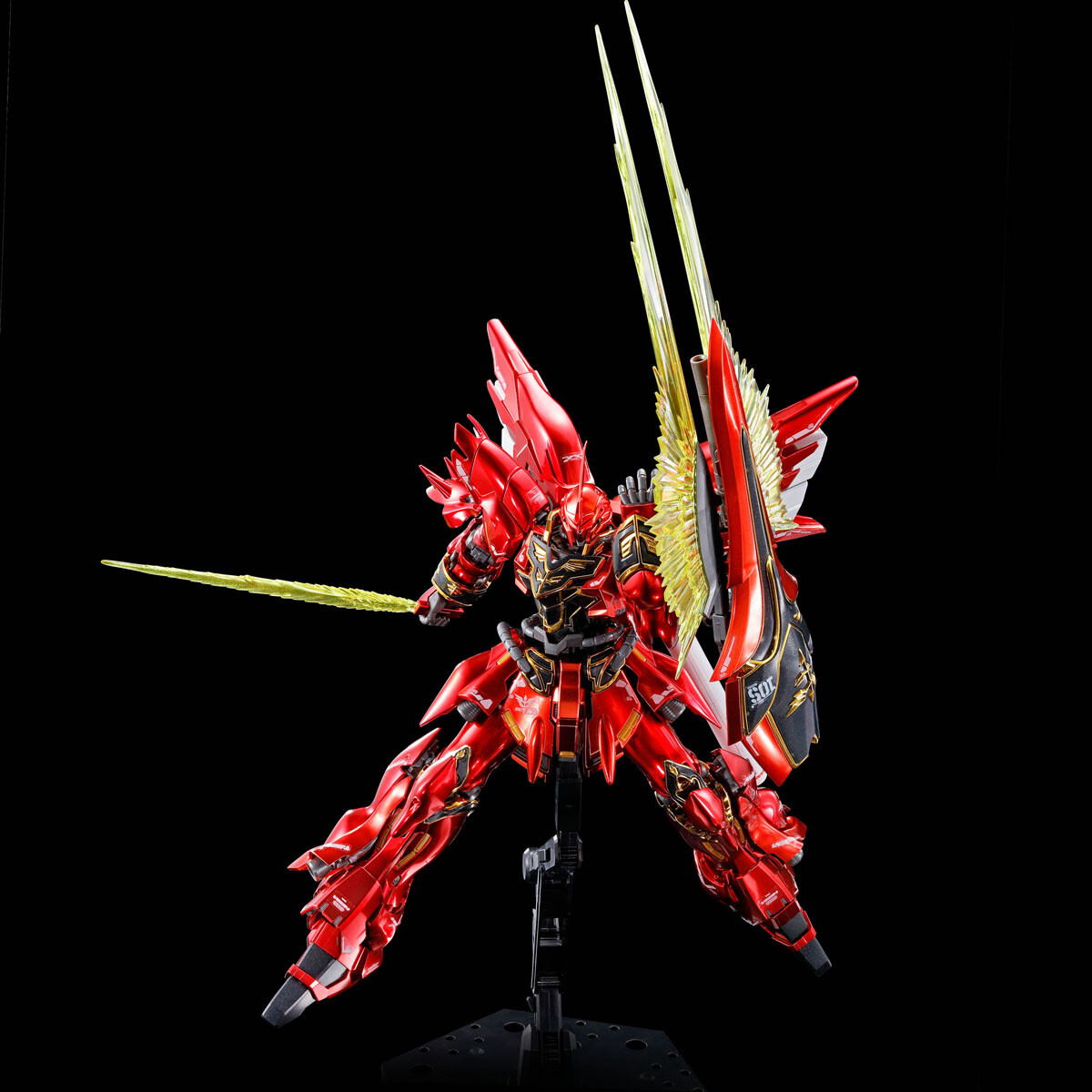 ロボット SINANJU (SPECIAL COATING) 1/144 BANDAI RG 1/144 SINANJU [ SPECIAL COATING ] Metallic RED Premium