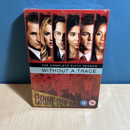 WITHOUT A TRACE COMPLETE SERIES 6 DVD 6ème Six Saison Six Sortie Royaume-Uni