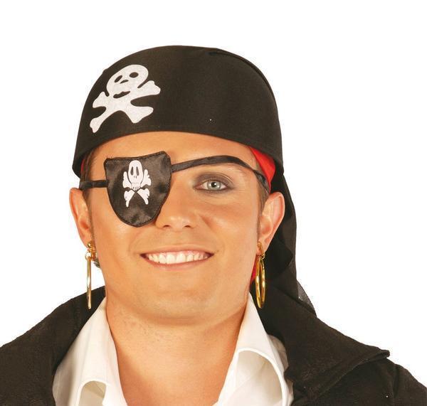 Parche disfraz pirata