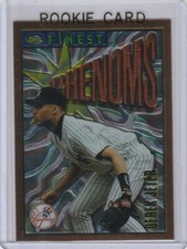 DEREK JETER Topps Finest PHENOMS ROOKIE CARD New York Yankees Baseball RC