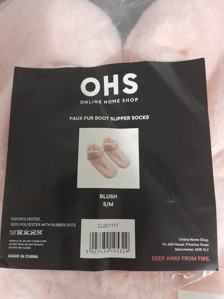 Calcetines zapatilla bota de piel sintética Foto 3 de 3