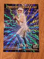 Justin Herbert POWER FORMULAS REFRACTOR SPECIAL 2021 Panini DONRUSS INSERT -Mint