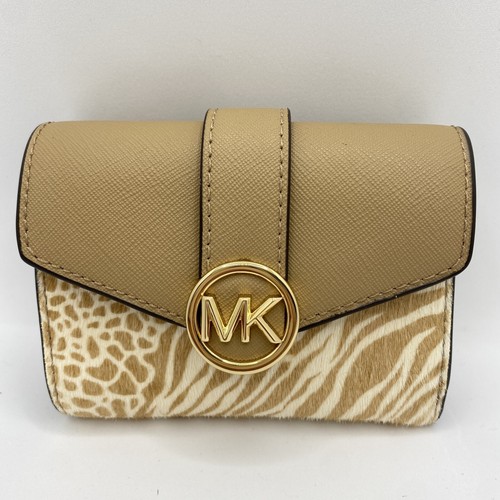 NWT Michael Kors Women's Wallet Carmen Medium Flap Bifold - Picture 19 of 33