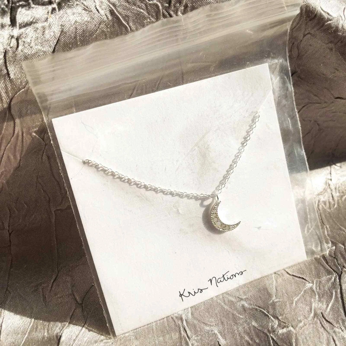 Kris nations opalescent moon best sale necklace