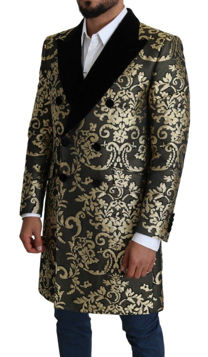 【DOLCE & GABBANA】 LUXURY カシミヤ混コート 44 古着 90s Italy製 DOLCE&GABBANA 上質 カシミヤ ウール