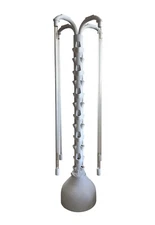 The Hydro Tower Hydroponic Gardening Tower for 36 Plants with Lights and Pump