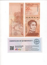 40 x Venezuela 20 Bolivar Digital (Digitales), 2021, P-117, UNC Million s COA R1