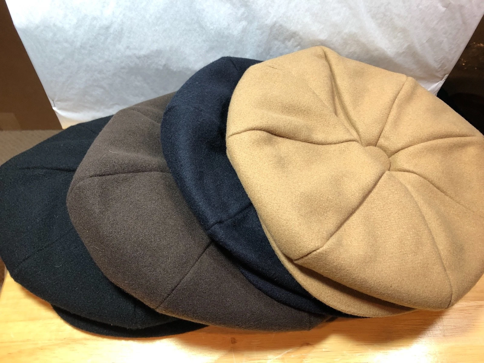 New With Tag Dobbs Big Apple Men's Wool Cap One Size Fits Most Made In U.S.A