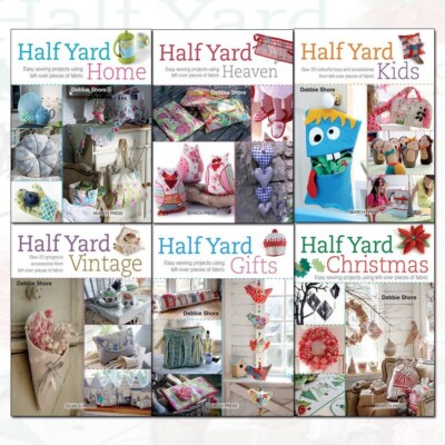 Debbie Shore Half Yard Buchpaket 6 Bücher