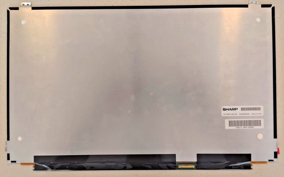 Sharp LQ156D1JX01B New Genuine 15.6" 4K UHD (3840x2160) LCD Screen IPS LED - Image 2 of 3