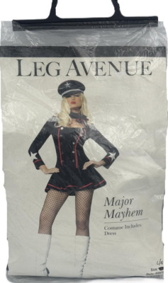 Major Mayhem Adult Women's Alluring Dress Costume - Multi Color - Large - 12/14