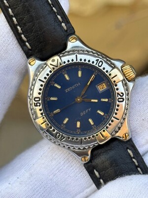 Vintage Zenith Defy 59.2000.267 Stainless steel and gold Woman