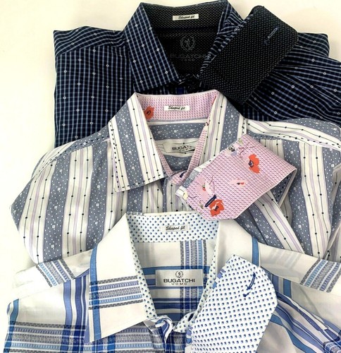 Bugatchi Uomo Mens Dress Shirts 