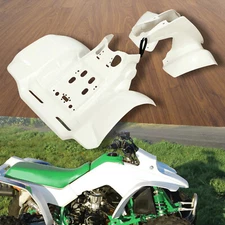For Honda TRX 250R TRX250R 1986-1989 White Front & Rear Fender Set Plastics Kit