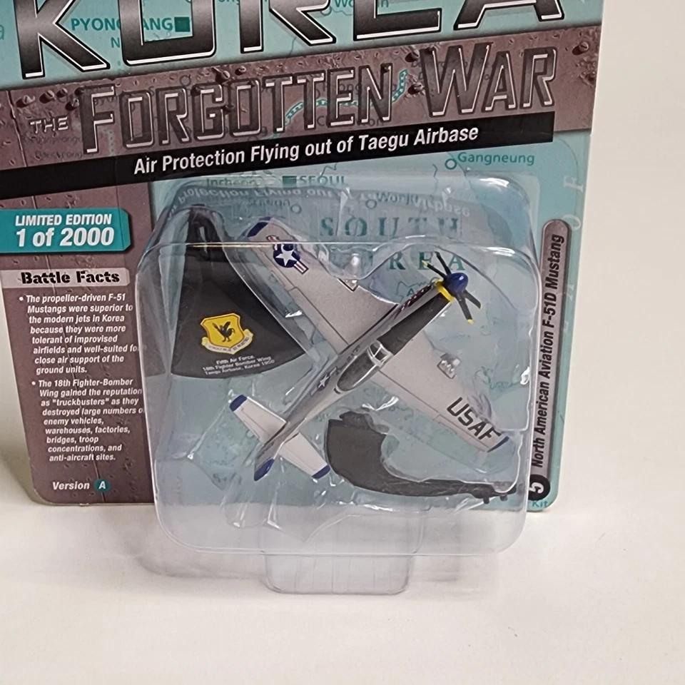 Johnny Lightning Forgotten War North American Aviation F-15D Mustang New - Image 3 of 4