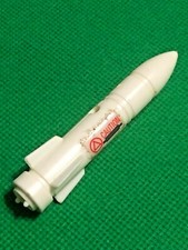 Vintage GI Joe ARAH 1990 Sky SHARC MISSILE TORPEDO w DECAL Sky Patrol part