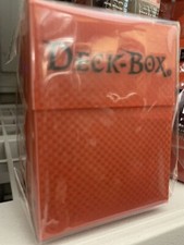 Ultra Pro Hot Red Textr, deck box card decks ...