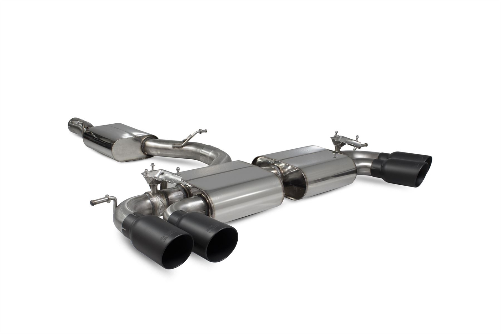 Scorpion Exhaust Res Cat/GPF-BK Sys W/Valv Audi S3 2.0T 8V 3-Door/SPBK PLF 13-16