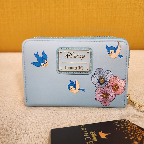 Loungefly Disney Snow White Forest Animals Floral Zip Around Wallet NEW - Picture 5 of 13