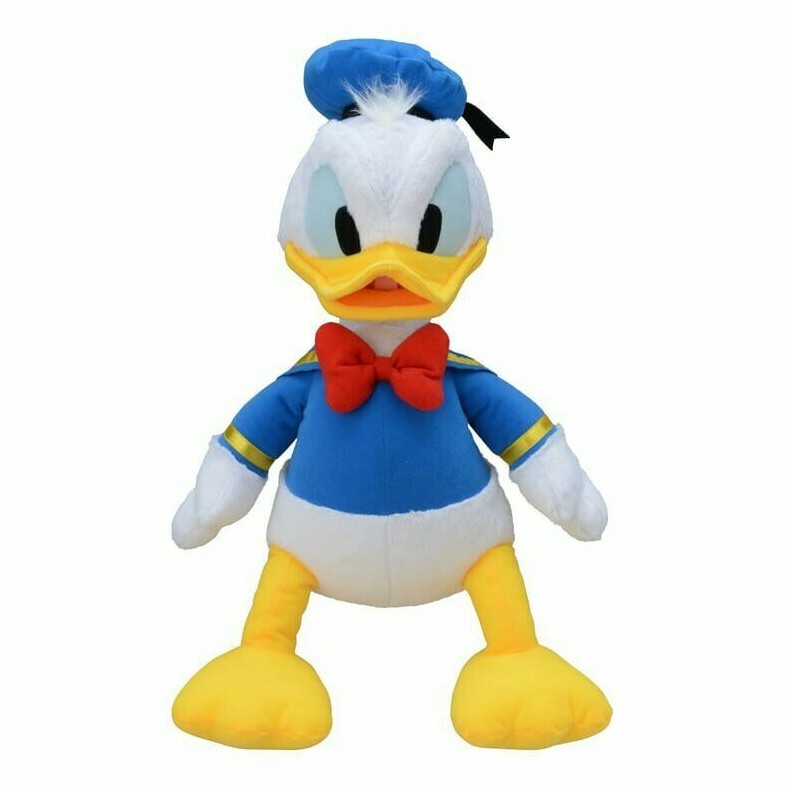 RARE Disney Donald Duck Mega BIG Plush doll Angry ver. Exclusive