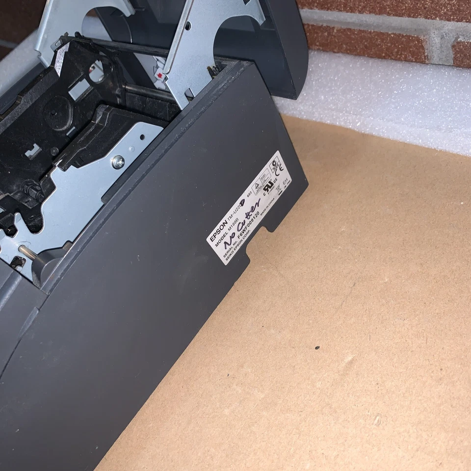 EPSON TM-U220B  Dot Matrix Printers  (NO AC, with Serial or Pallel card) - - Image 3 of 4