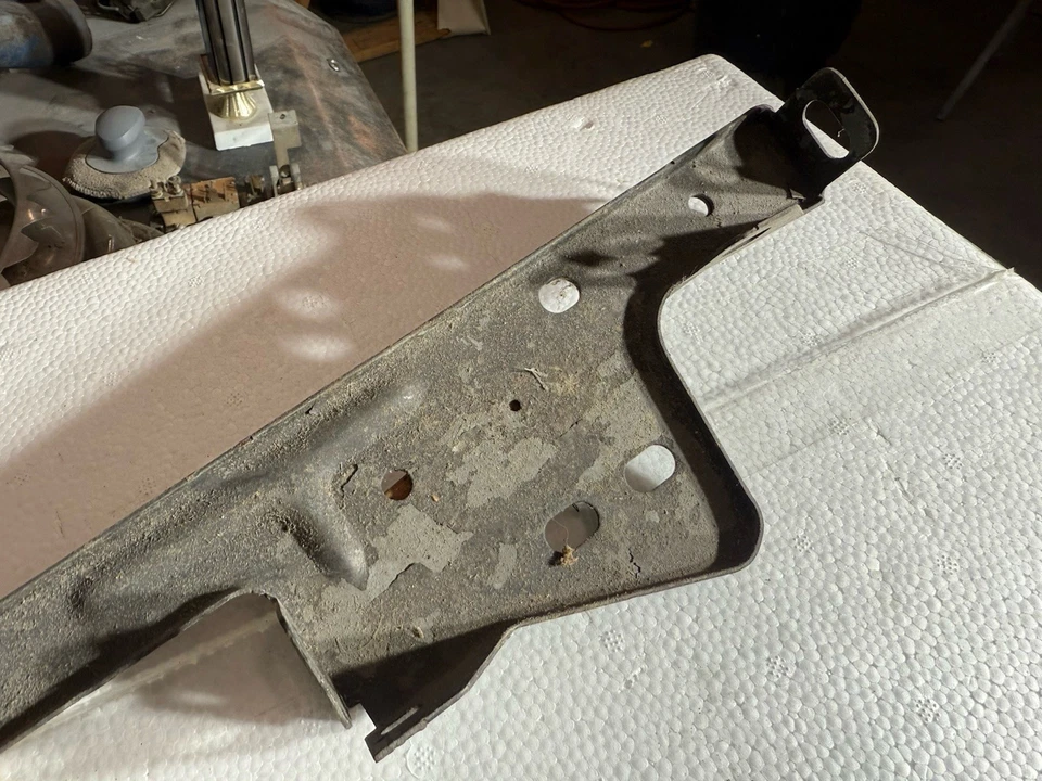 NOS 1975 1976 1977 1978 1979 1980 Mercury Bobcat Hood Latch Support Bracket - Image 4 of 4