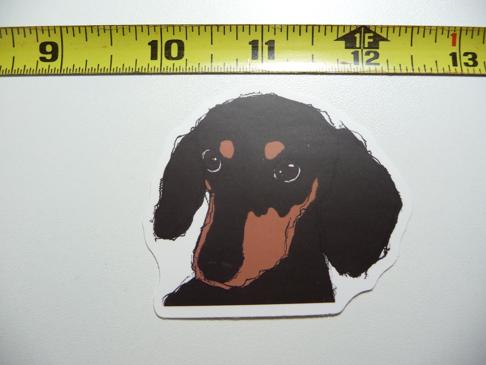 Dachshund Dog Portrait Decal Sticker for Pet Lovers