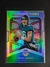 Trevor Lawrence 2021 Panini Mosaic Football RC Silver Introductions [3hk