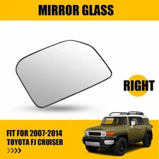 Right SIDE MIRROR GLASS LENS TO1325161 FOR 07-14 TOYOTA FJ CRUISER OE STYLE
