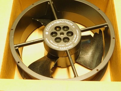 Comair Rotron CL2T2 Caravel 115VAC 50/60Hz AC Axial Fan 1400/1650RPM 455/550 CFM