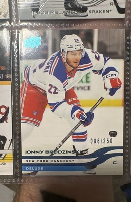 2025-26 Upper Deck Series 1 - Jonny Brodzinski #114 Exclusives /100