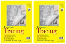 Strathmore (STTP370903-2pack) TRACING PAD 50SHTS 9X12IN TAPE 300 SERIES EA