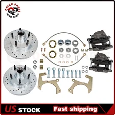 Complete Deluxe Bolt On Disc Brake Kit for 1957 - 1964 Ford F-100 Truck New